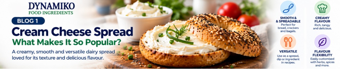 CREAM CHEESE SPREAD - CREAMY, VERSATILE & READY FOR ENDLESS FLAVOUR POSSIBILITIES (1/3)